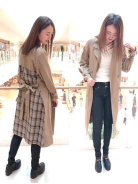 「DAISY MERRY（デイジーメリー）のアイテム」を使った、kanamiさん（レディース・163cm）の秋コーディネート