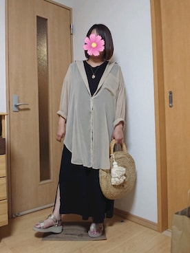 「シースルー」｜「アイテム（ラッピングキット）」を使った、こすもすさん（レディース・150cm）の夏コーディネート