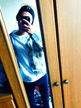 「アイテム（ピアス（両耳用））」を使った、てる☆さん（メンズ・178cm・20代）の冬コーディネート
