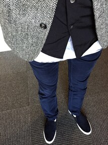 COMME des GARCONS HOMME | ギャルソンオムナイロンシャツ紺(シャツ/ブラウス)