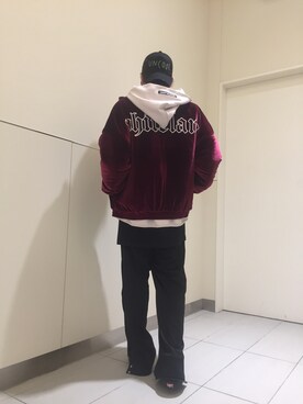 「L.H.P Private Brand（エルエイチピープライベートブランド）のアイテム（ジャケット/アウター）」を使った、KAWAKITA SHOICHIさん（メンズ・175cm）の秋コーディネート