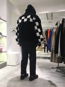 「DANKE SCHON（ダンケシェーン）のアイテム（ブルゾン）」を使った、KAWAKITA SHOICHIさん（メンズ・175cm）の秋コーディネート