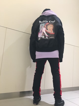 LONELY/論理のMA-1を使った人気ファッションコーディネート - WEAR