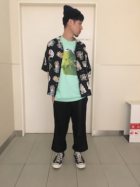 KAWAKITA SHOICHIさん（メンズ・175cm）の春コーディネート