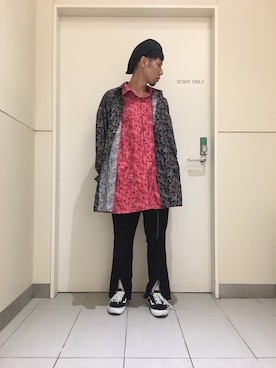 「Danke（ダンケ）のアイテム」を使った、KAWAKITA SHOICHIさん（メンズ・175cm）の秋コーディネート