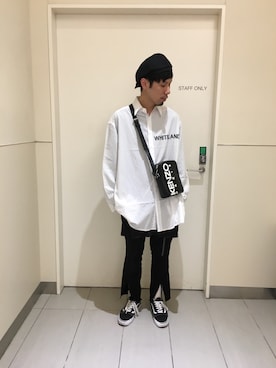 「KENZO（ケンゾー）のアイテム」を使った、KAWAKITA SHOICHIさん（メンズ・175cm）の秋コーディネート