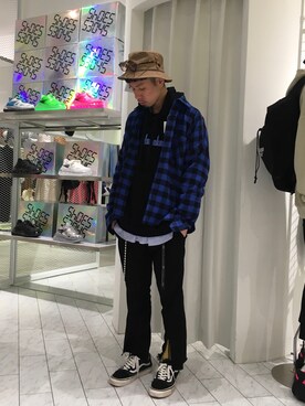 「HIDAKA」｜KAWAKITA SHOICHIさん（メンズ・175cm）の冬コーディネート