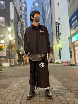 「KIDILL（キディル）のアイテム」を使った、KAWAKITA SHOICHIさん（メンズ・175cm）の冬コーディネート