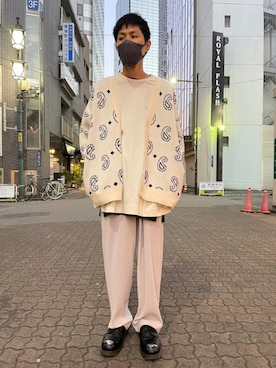 「JUUN.J（ジュンジェイ）のアイテム」を使った、KAWAKITA SHOICHIさん（メンズ・175cm）の冬コーディネート