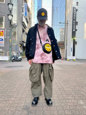 「Danke schon」｜「アイテム（デニムジャケット）」を使った、KAWAKITA SHOICHIさん（メンズ・175cm）の春コーディネート