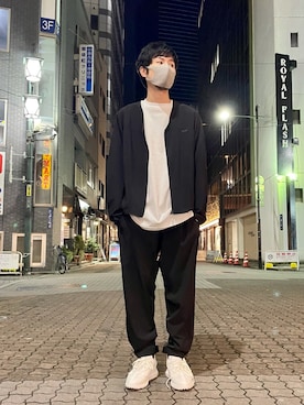 「Y-3（ワイスリー）のアイテム」を使った、KAWAKITA SHOICHIさん（メンズ・175cm）の春コーディネート