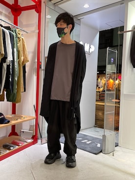 「KaneZ（ケインズ）のアイテム」を使った、KAWAKITA SHOICHIさん（メンズ・175cm）の夏コーディネート