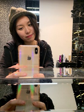 「A land（エーランド）のアイテム（帽子）」を使った、Kiu Tsz Lamさん（レディース・163cm）の秋コーディネート