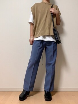 青パンツ のメンズ人気ファッションコーディネート Wear