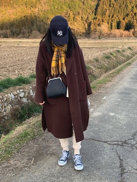 hiさん（レディース・164cm）の冬コーディネート