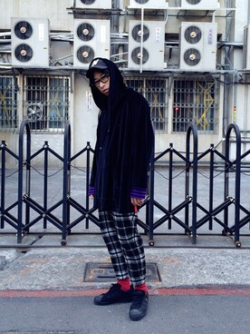 「NEXHYPE（ネックスハイプ）のアイテム」を使った、C_DAさん（メンズ・171cm）の冬コーディネート