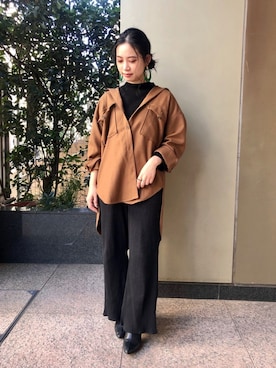 asakoさん（レディース・153cm）の秋コーディネート