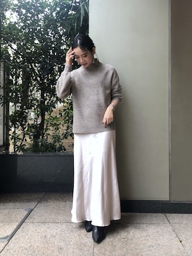 asakoさん（レディース・153cm）の冬コーディネート