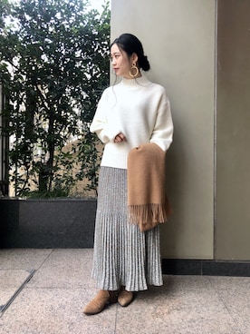 asakoさん(レディース・153cm)の冬コーディネート