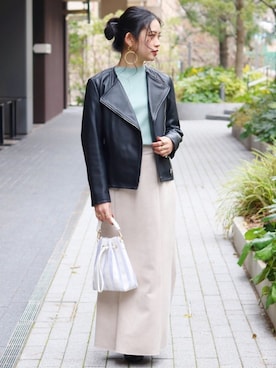 asakoさん(レディース・153cm)の冬コーディネート