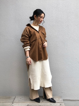 asakoさん（レディース・153cm）の冬コーディネート