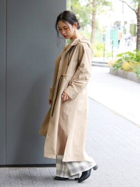 「BCSTOCK」｜「アイテム（その他アウター）」を使った、asakoさん（レディース・153cm）の春コーディネート