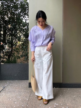 asakoさん（レディース・153cm）の春コーディネート