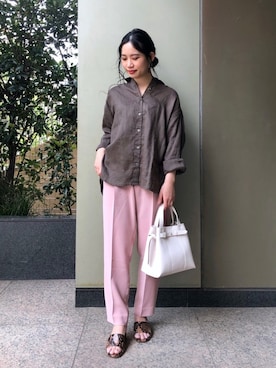 asakoさん（レディース・153cm）の春コーディネート