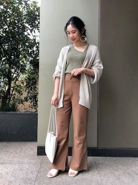 asakoさん（レディース・153cm）の春コーディネート