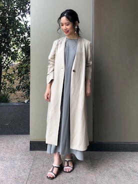 asakoさん（レディース・153cm）の春コーディネート