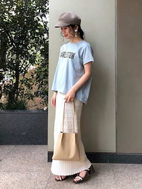 asakoさん（レディース・153cm）の春コーディネート