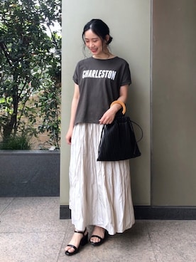 asakoさん（レディース・153cm）の春コーディネート