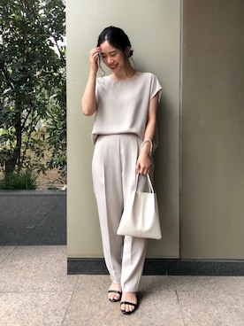 asakoさん（レディース・153cm）の夏コーディネート