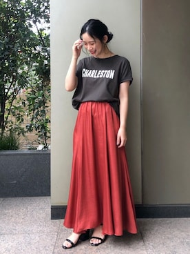 asakoさん（レディース・153cm）の夏コーディネート