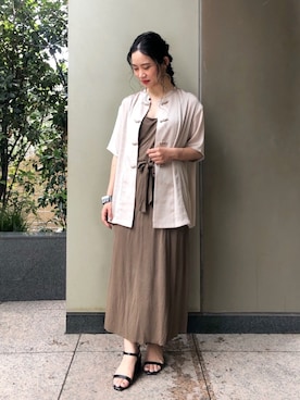 asakoさん（レディース・153cm）の夏コーディネート