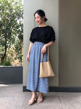 asakoさん（レディース・153cm）の夏コーディネート