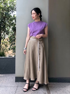 asakoさん（レディース・153cm）の夏コーディネート