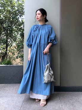 asakoさん（レディース・153cm）の夏コーディネート