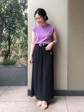 asakoさん（レディース・153cm）の夏コーディネート