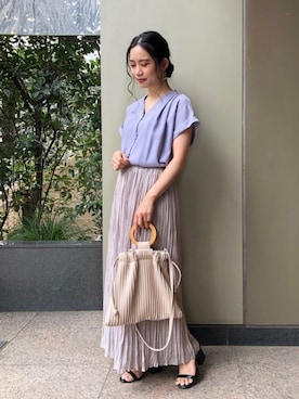 asakoさん（レディース・153cm）の夏コーディネート