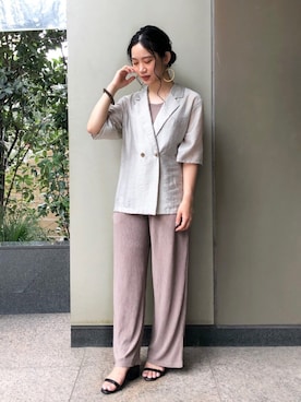 asakoさん（レディース・153cm）の夏コーディネート