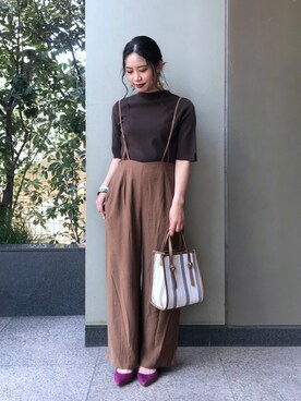 asakoさん(レディース・153cm)の秋コーディネート