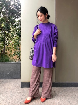 asakoさん（レディース・153cm）の秋コーディネート