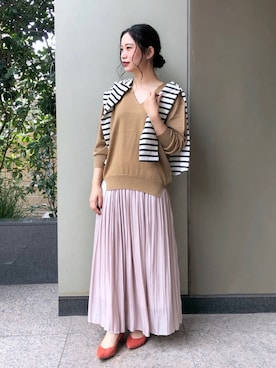 asakoさん（レディース・153cm）の冬コーディネート