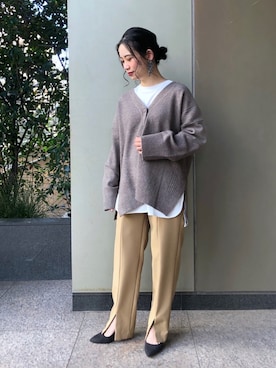 asakoさん（レディース・153cm）の冬コーディネート