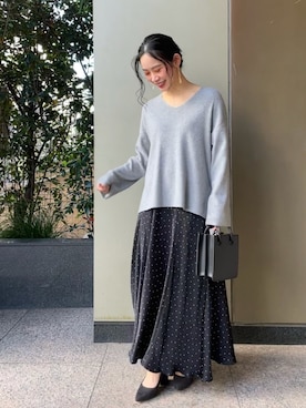 asakoさん（レディース・153cm）の冬コーディネート