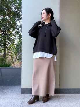 asakoさん（レディース・153cm）の冬コーディネート