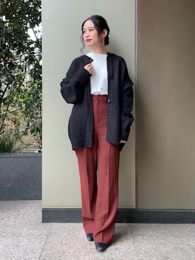 asakoさん（レディース・153cm）の冬コーディネート