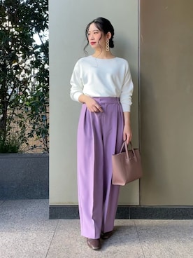 asakoさん（レディース・153cm）の冬コーディネート