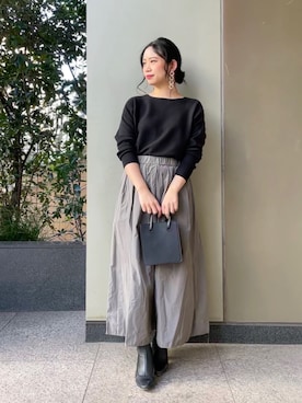 asakoさん（レディース・153cm）の冬コーディネート